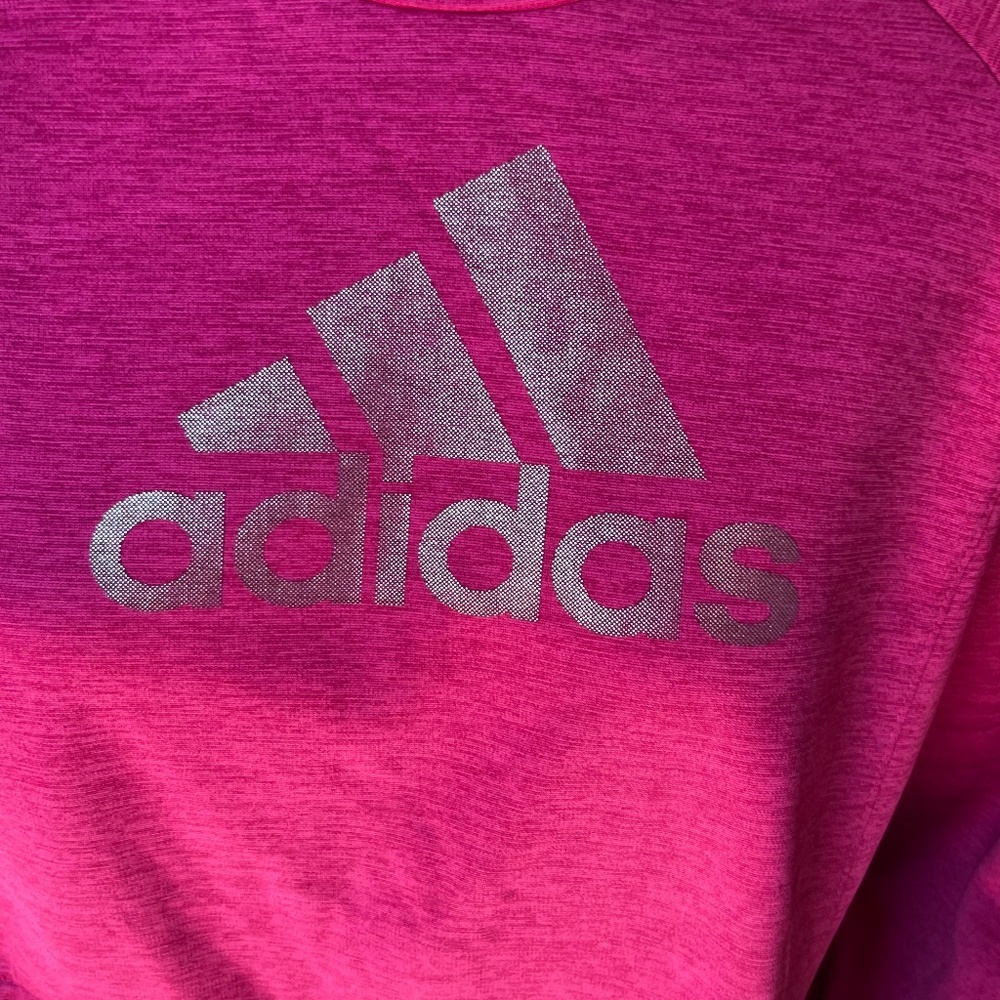 Adidas Sweatshirt Simmer Logo - Girls XL (16) - Picture 14 of 16